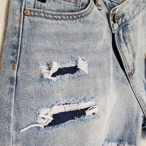 KanCan Cross Over High Rise Shorts Size XL - Picture 12 of 12